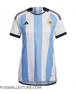 Günstige Argentinien Heimtrikot Damen WM 2022 Kurzarm